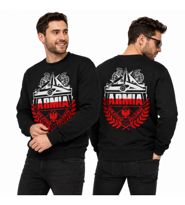 Bluza- ARMIA (BIAŁO-CZERWONY)